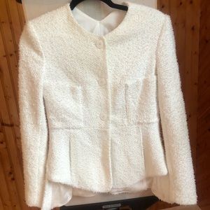 THEYSKENS THEORY WHITE JACKET